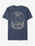 The X-Files UFO Stamp T-Shirt T-Shirt