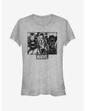 Marvel Avengers Trio Panels Girls T-Shirt