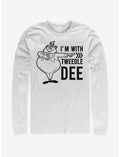 Disney Alice In Wonderland I'm With Tweedle Dee Long-Sleeve T-Shirt