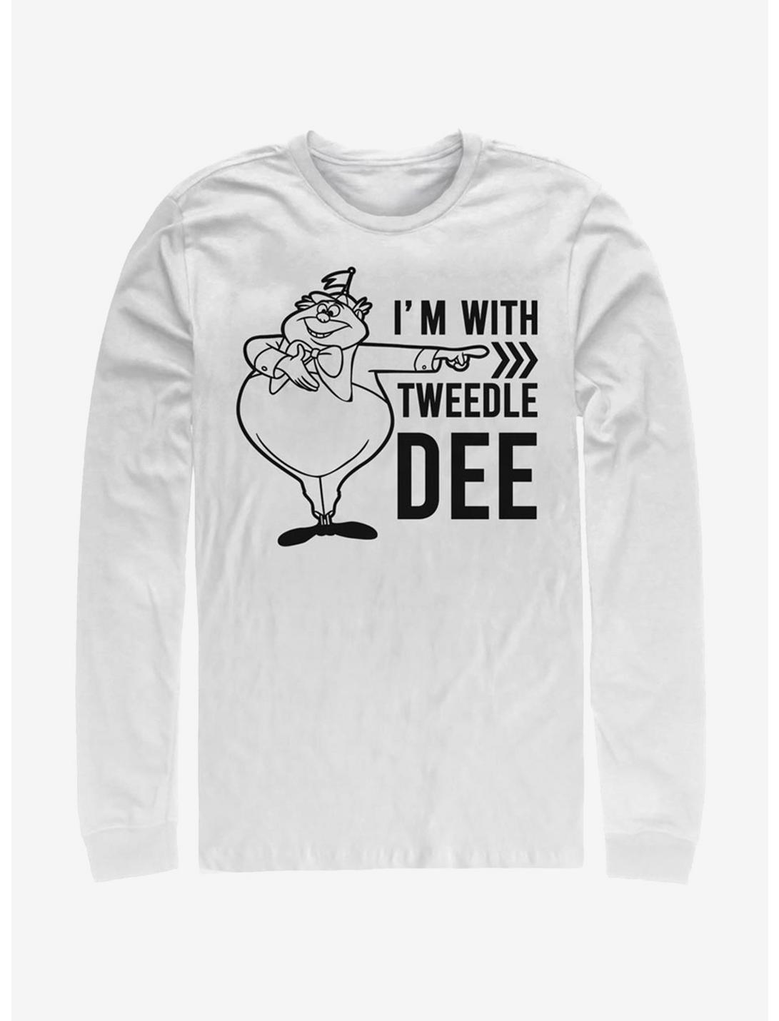Disney Alice In Wonderland I'm With Tweedle Dee Long-Sleeve T-Shirt