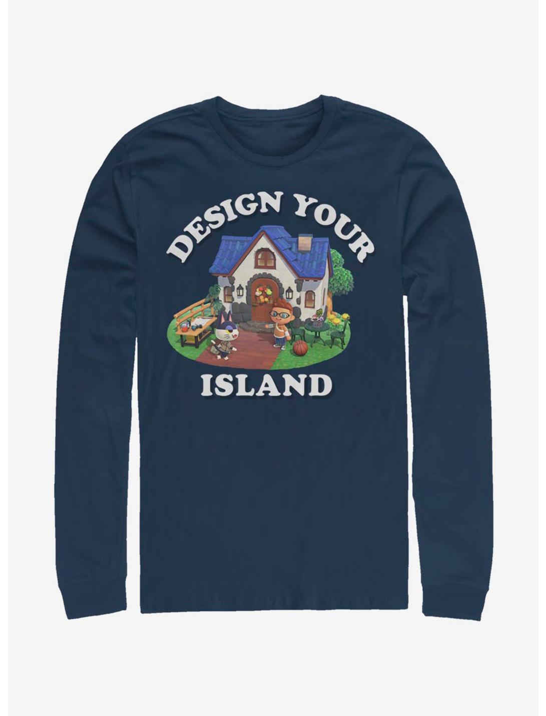 Animal Crossing Design Your Island Long-Sleeve T-Shirt