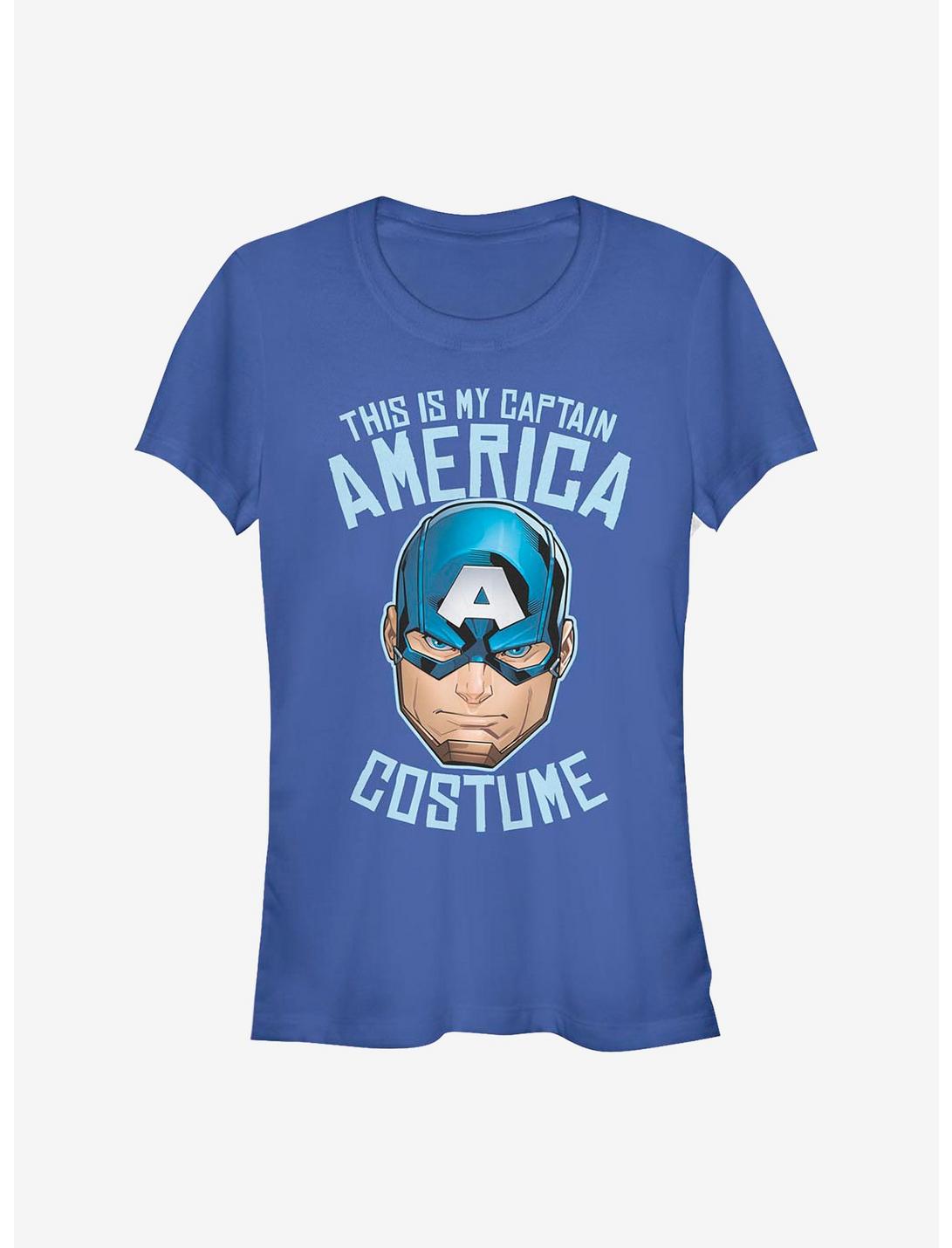 Marvel Captain America Captain America Costume Girls T-Shirt