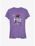Marvel Hawkeye Periodic Hawkeye Girls T-Shirt