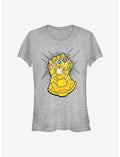 Marvel Avengers Gold Gauntlet Girls T-Shirt