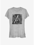 Marvel Avengers Sketch A Girls T-Shirt