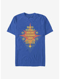 Marvel Avengers Mom List Swoosh Star T-Shirt