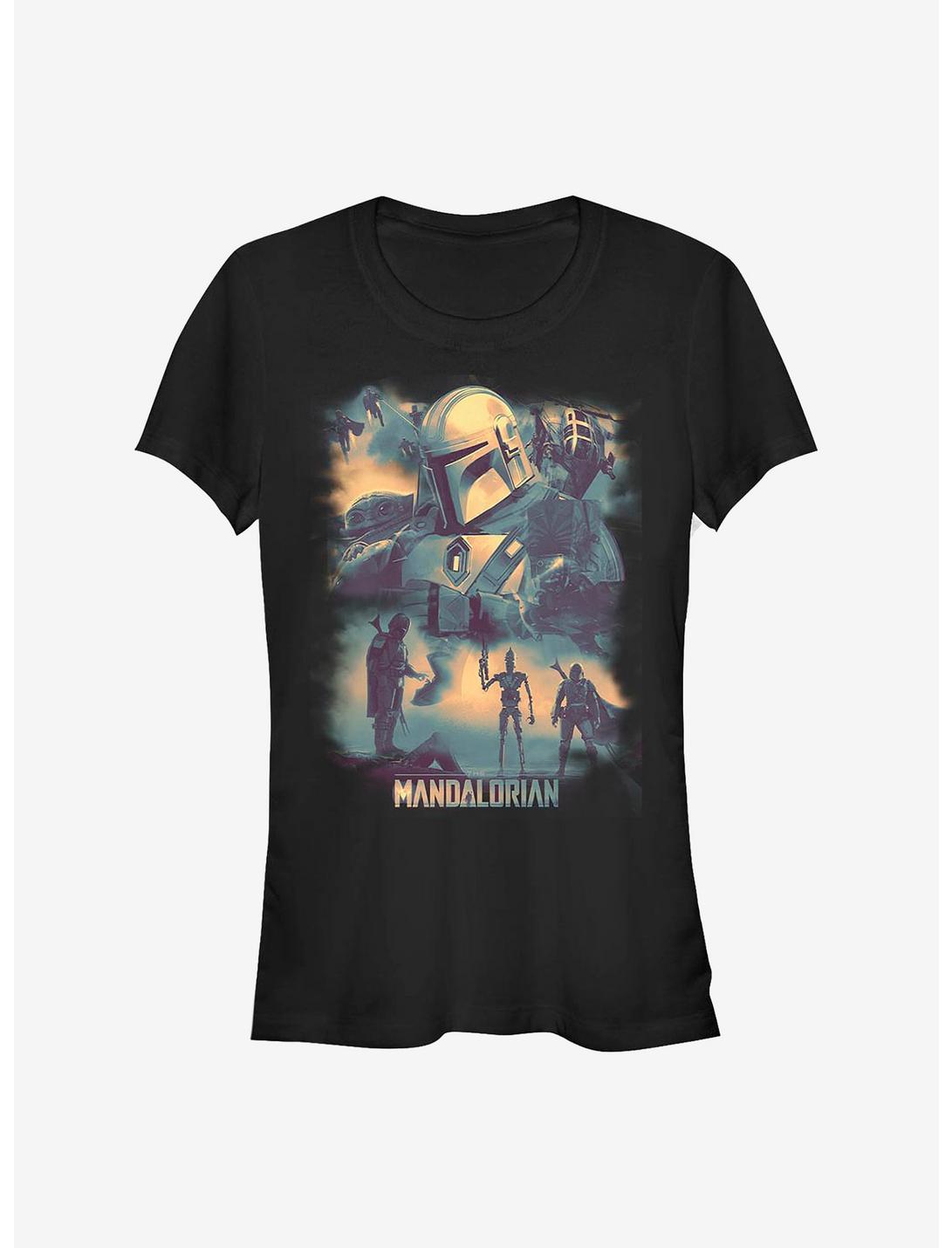 Star Wars The Mandalorian Mando Memory Girls T-Shirt