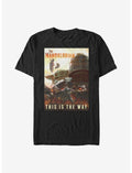 Star Wars The Mandalorian The Way Poster T-Shirt