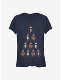 Nintendo The Legend Of Zelda Force Tree Girls T-Shirt
