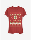 Nintendo Mario Holiday Friendship Girls T-Shirt