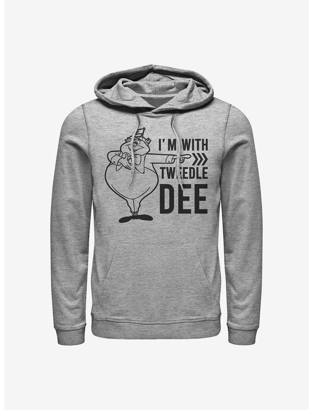 Disney Alice In Wonderland I'm With Tweedle Dee Hoodie