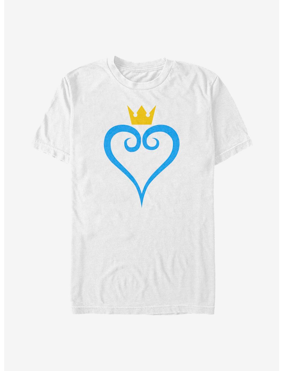 Disney Kingdom Hearts Heart And Crown T-Shirt