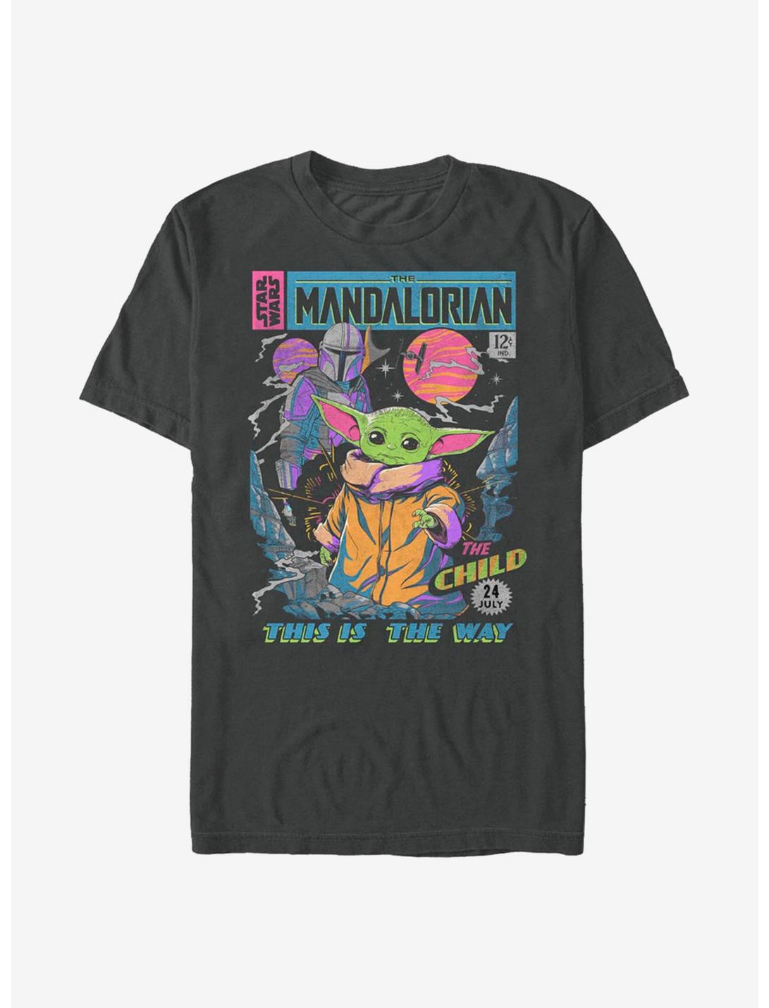 Star Wars The Mandalorian Comic Cover T-Shirt