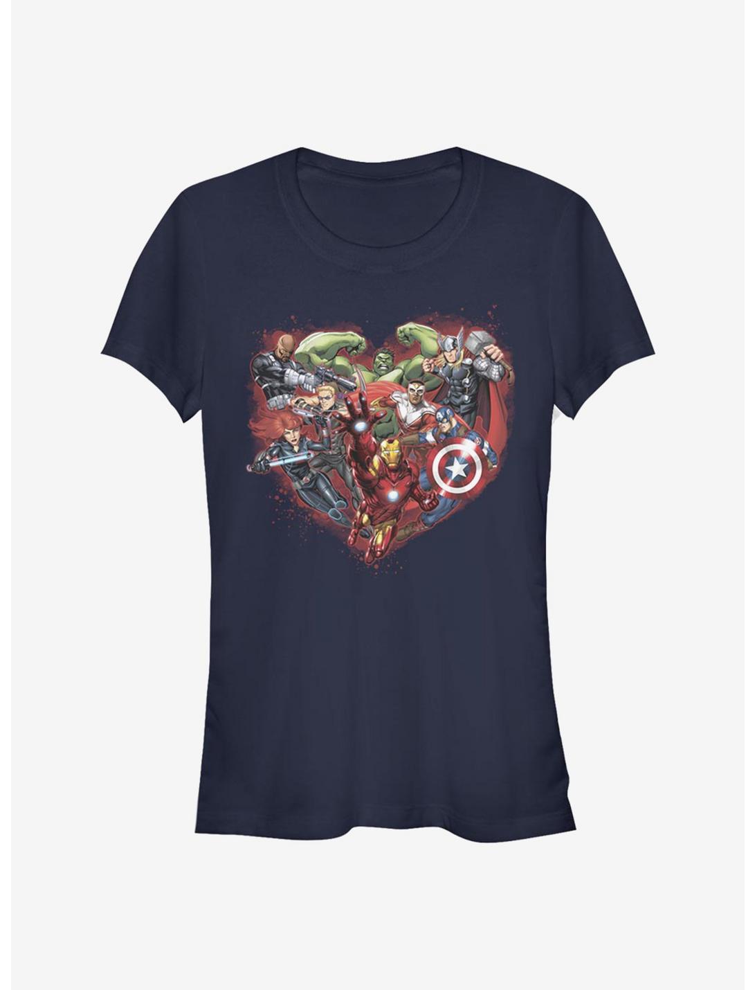 Marvel Avengers Avenger Heart Girls T-Shirt