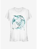 Disney Raya and the Last Dragon Raya Watercolor Girls T-Shirt