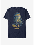 Star Wars The Mandalorian Armored Up Heavyweight T-Shirt