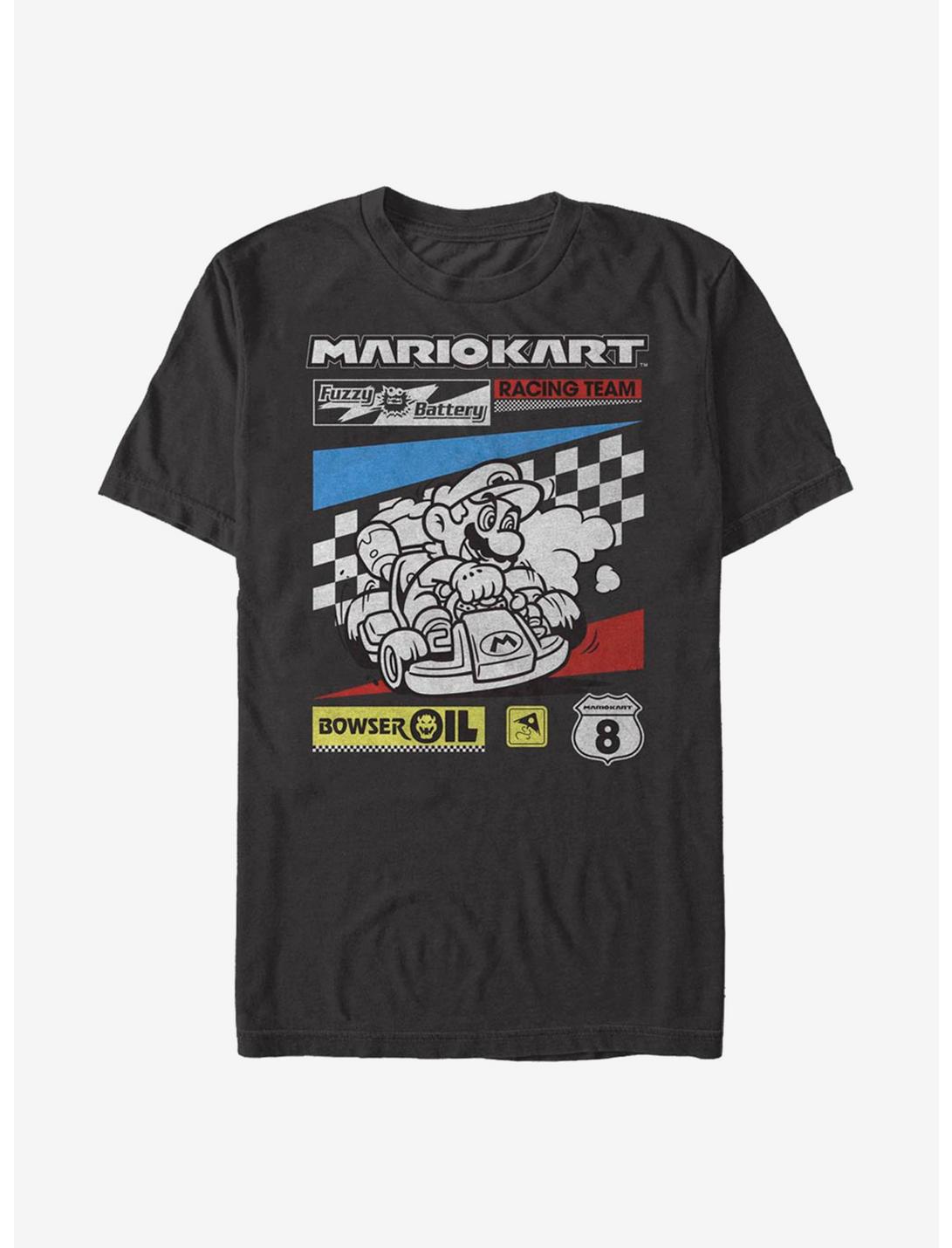 Super Mario Kart Checkers T-Shirt