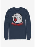Super Mario Boo Ghost Long-Sleeve T-Shirt