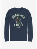 Super Mario Brave-Ish Luigi Long-Sleeve T-Shirt