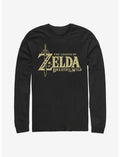 The Legend Of Zelda Breath Of The Wild Logo Long-Sleeve T-Shirt