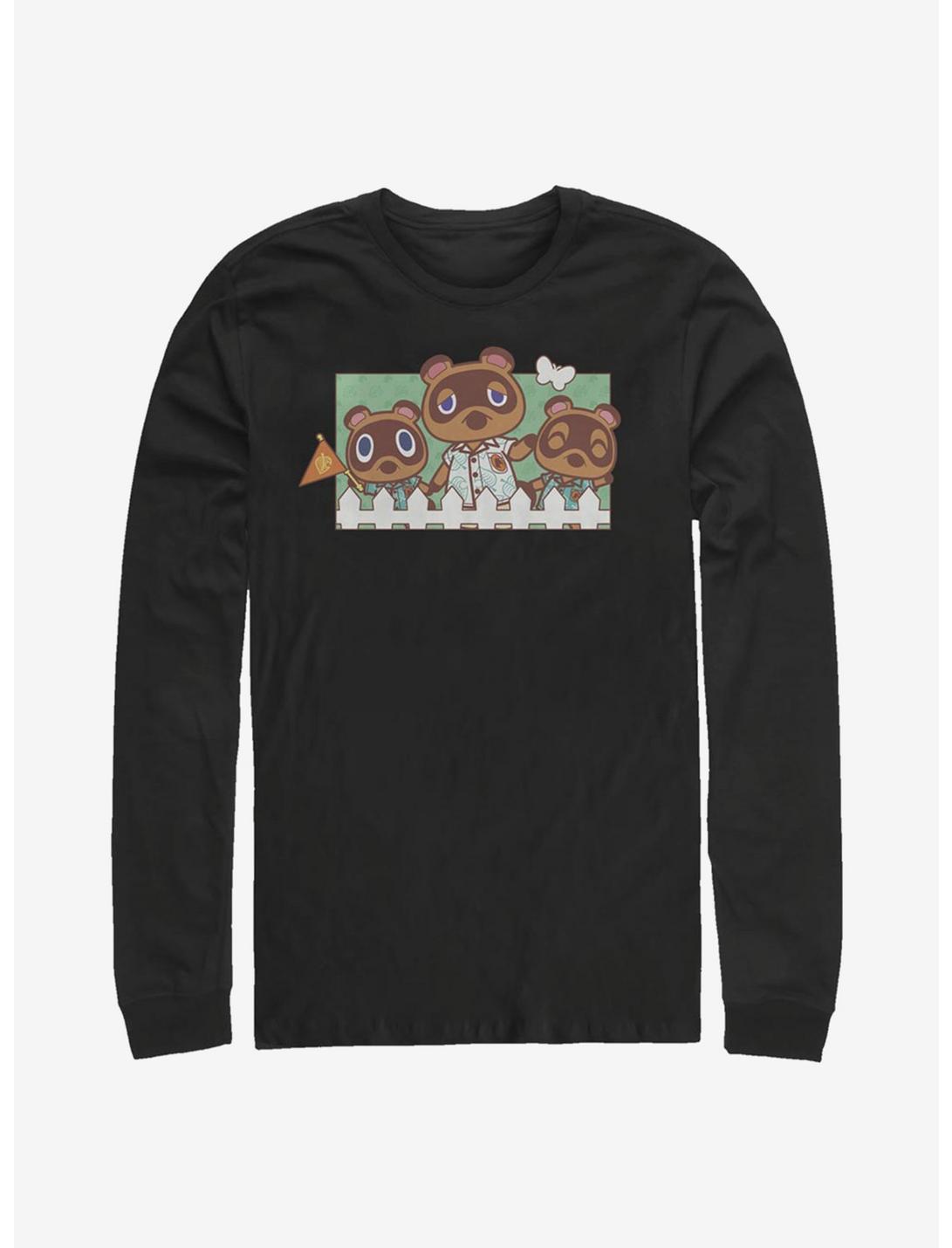 Animal Crossing Nook Family Long-Sleeve T-Shirt