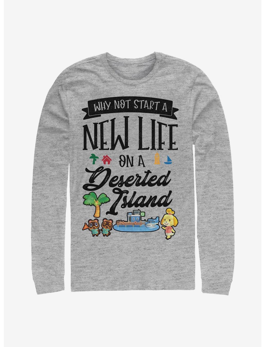 Animal Crossing Start A New Life Long-Sleeve T-Shirt