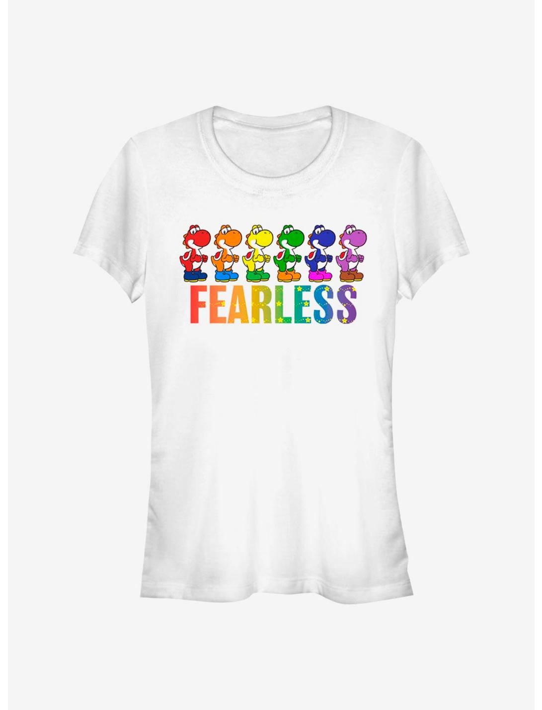 Super Mario Yoshi Fearless Girls T-Shirt