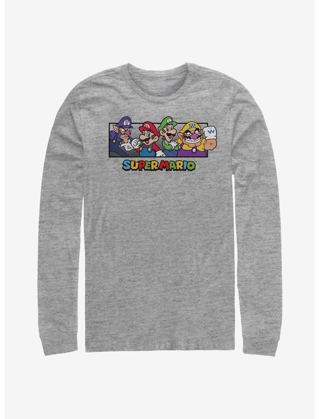 Nintendo Super Mario All The Bros Long-Sleeve T-Shirt