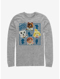 Animal Crossing Character Grid Long-Sleeve T-Shirt