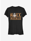 Star Wars: The Last Jedi Just Roll Girls T-Shirt