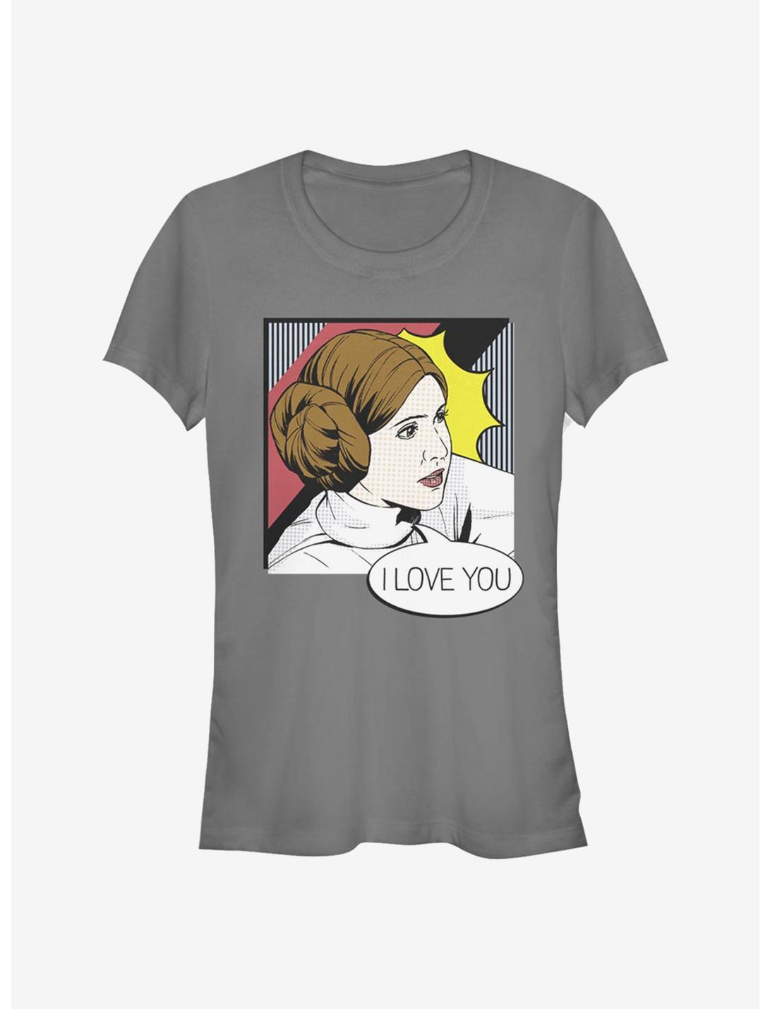 Star Wars Love You Comic Girls T-Shirt