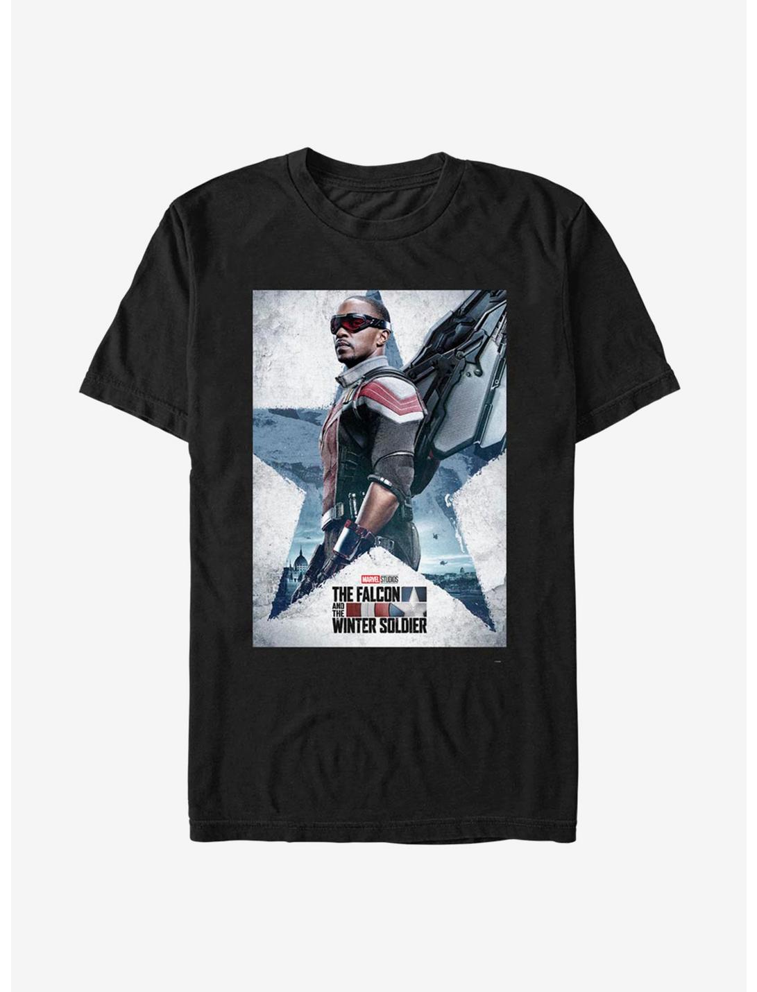 Marvel The Falcon And The Winter Soldier Falcon Poster T-Shirt
