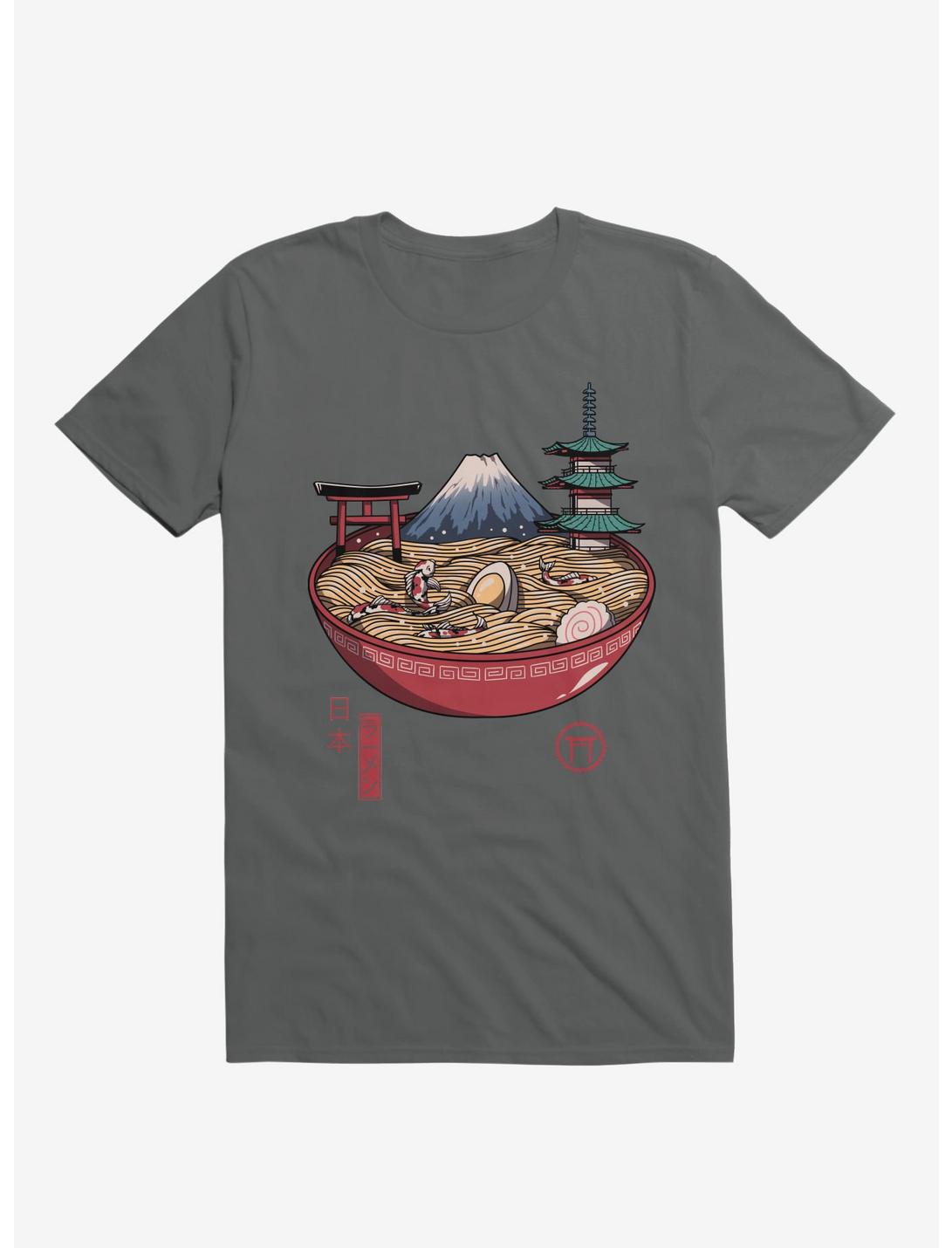 A Japanese Ramen Charcoal Grey T-Shirt