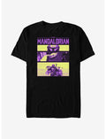 Star Wars The Mandalorian Mando Scene Frames T-Shirt