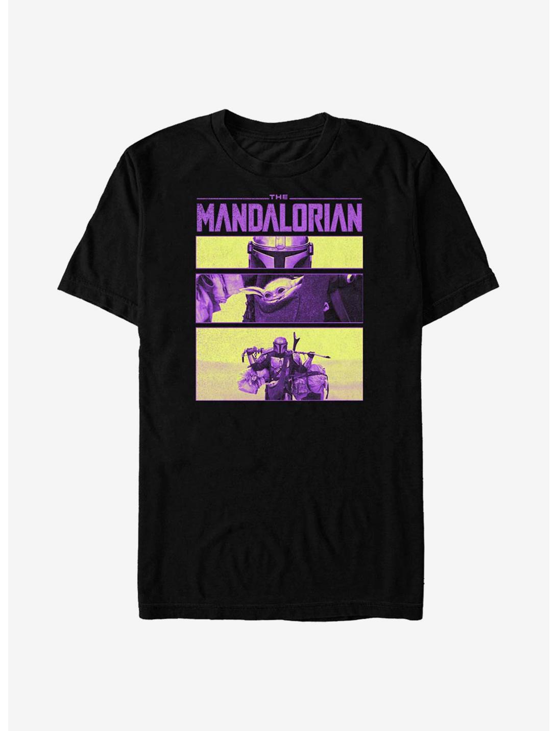 Star Wars The Mandalorian Mando Scene Frames T-Shirt