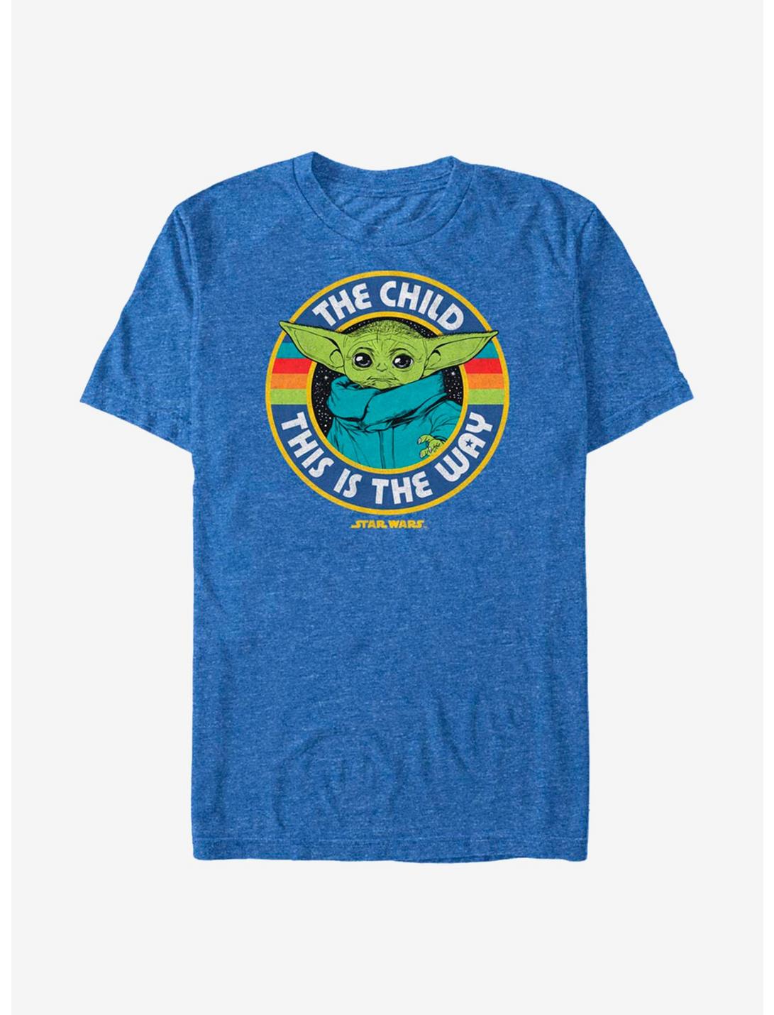 Rainbow Wars The Mandalorian Rainbow The Child T-Shirt