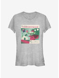 Star Wars Merry Yoda Christmas Girls T-Shirt