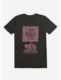 I Don't Care Cat T-Shirt