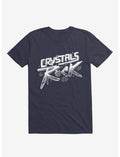 Crystals ROCK! Navy Blue T-Shirt