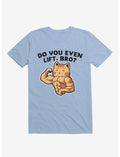 Do You Even Lift, Bro? Cat Light Blue T-Shirt