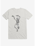 Dancing Skeleton White T-Shirt