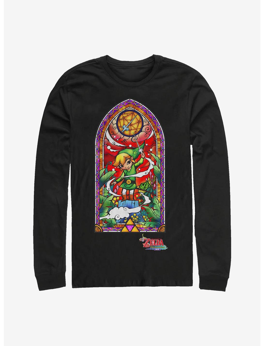 The Legend Of Zelda Wind Waker Window Long-Sleeve T-Shirt