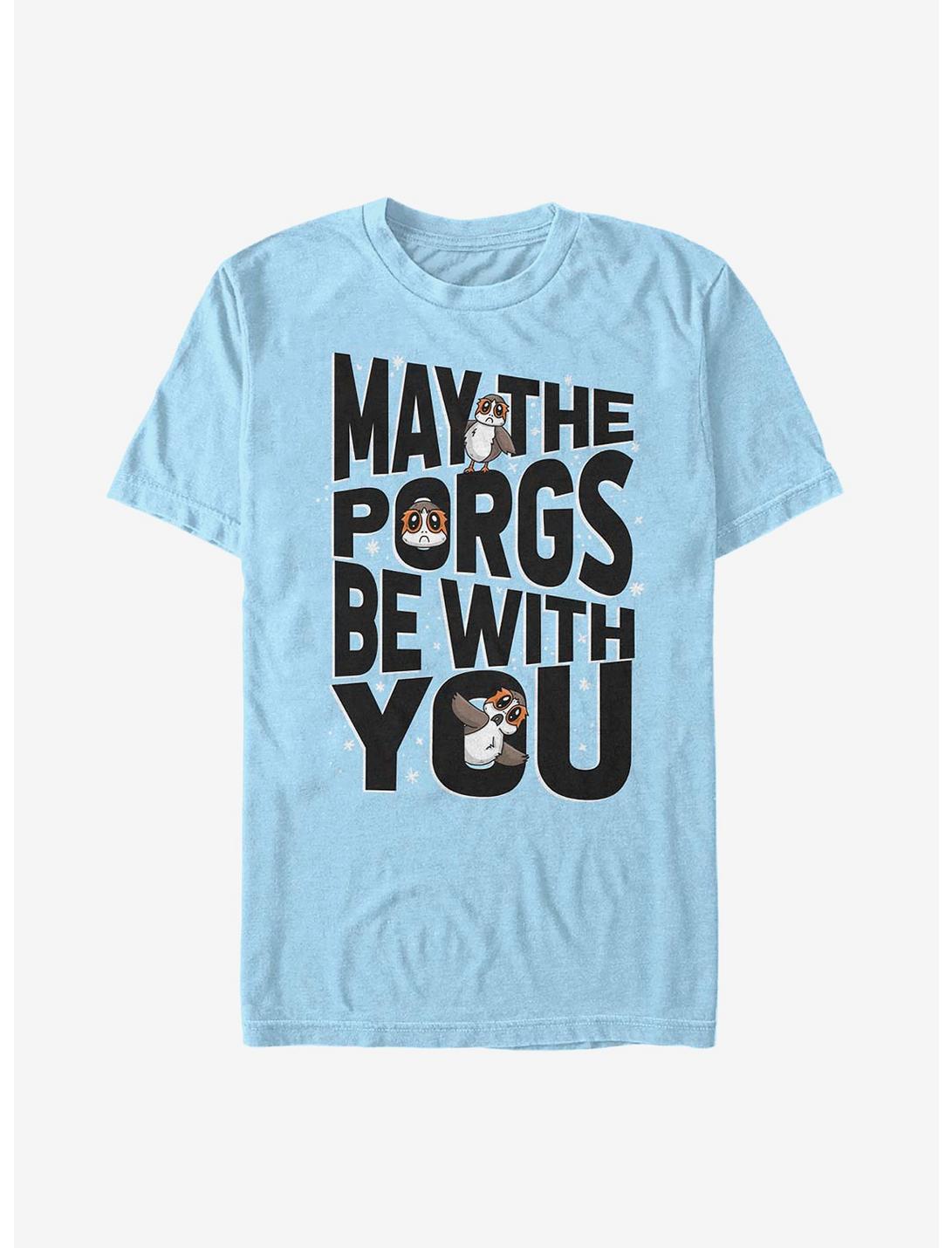 Star Wars: The Last Jedi Porgs Be With Us All T-Shirt
