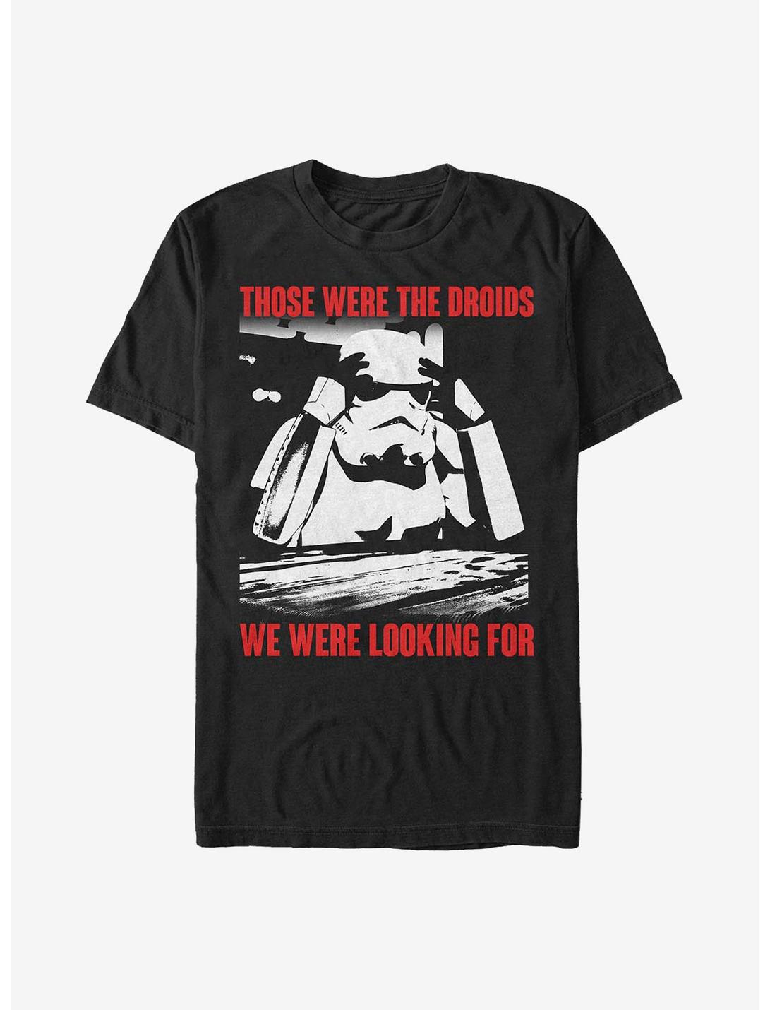 Star Wars Those Were The Droids T-Shirt