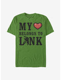Nintendo Zelda My Heart Belongs T-Shirt