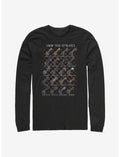 Disney Kingdom Hearts Keyblades Chart Long-Sleeve T-Shirt