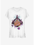 Minecraft Enderman Forced Perspective Girls T-Shirt
