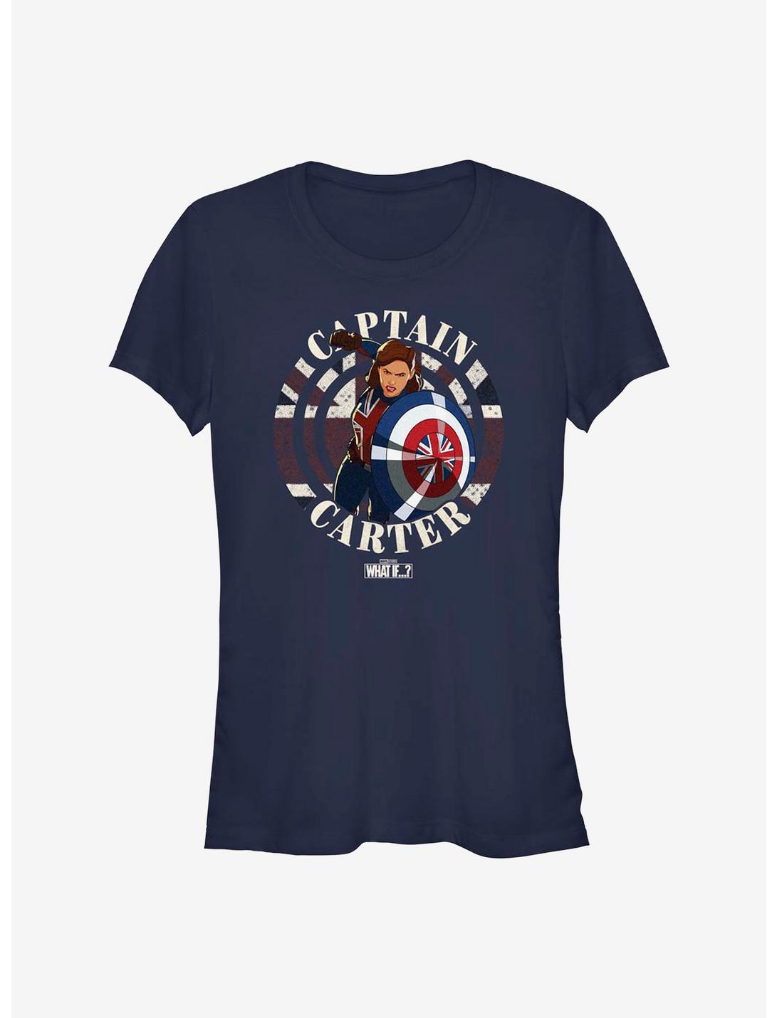 Marvel What If...? Carter Stamp Girls T-Shirt