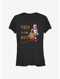 Star Wars The Mandalorian Trick The Way Girls T-Shirt