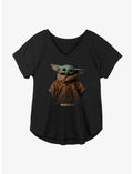 Star Wars The Mandalorian The Child Full Girls Plus Size T-Shirt